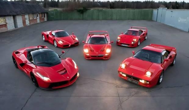 Ferrari'nin efsane modelleri satışa çıkıyor