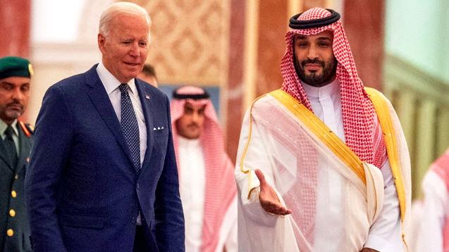 ABD Başkanı Joe Biden ve Suudi Arabistan Veliaht Prensi Selman