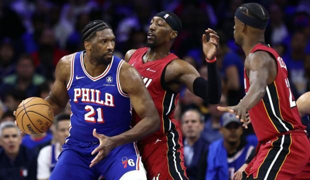 NBA'de 76ers, Heat'i yenerek play-off turuna yükseldi