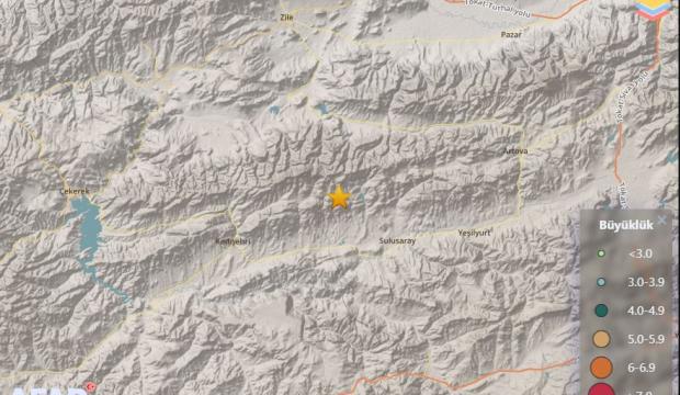 Tokat'ta 4,7 büyüklüğünde deprem! Sivas ve çevre illerde de hissedildi