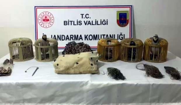 Keklik avcıları suçüstü yakalandı: 63 bin lira ceza kesildi