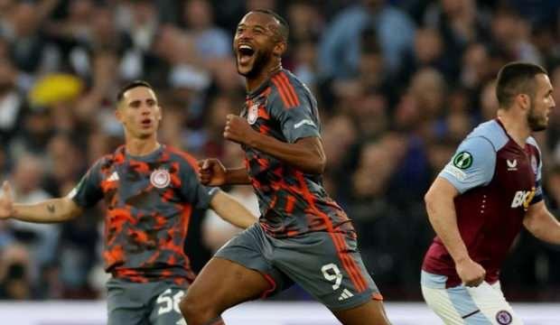 El Kaabi şov yaptı! Olympiakos'tan Aston Villa'ya gol yağmuru