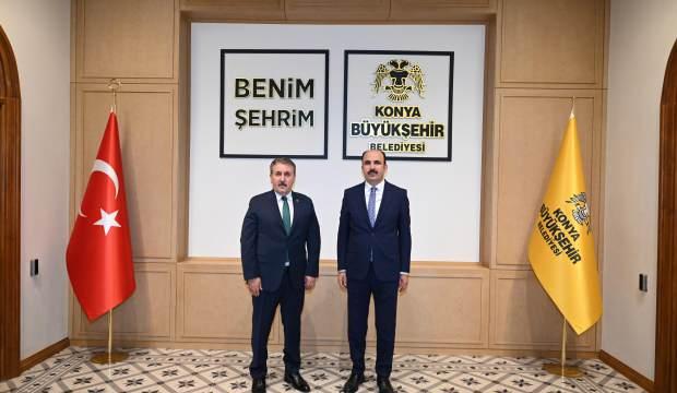 BBP Genel Başkanı Destici, Başkan Altay'ı ziyaret etti
