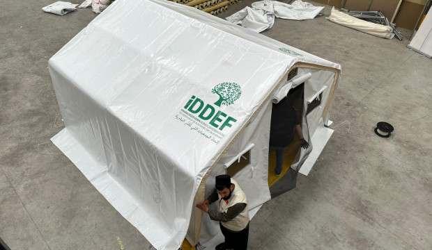 İDDEF'ten 'Gazze İçin Çadır Ol' kampanyası