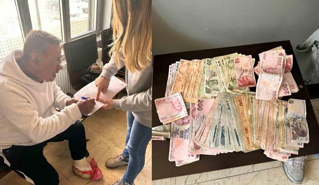 İstanbul'da zabıtanın yakaladığı dilencinin üzerinden 23 bin lira çıktı