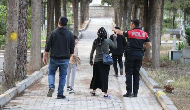 Mezarlıkta 'ağlayan bebek' ihbarı polisi harekete geçirdi