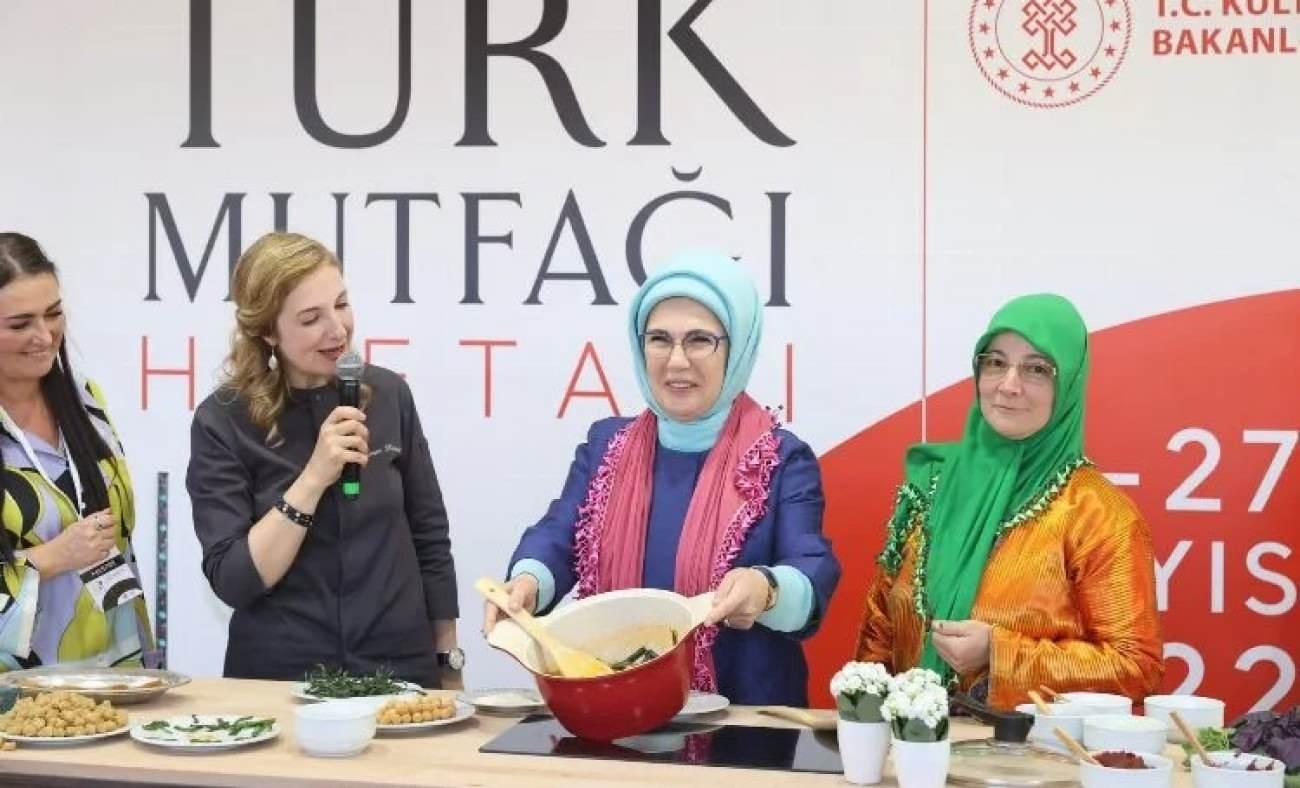 Emine Erdoğan öncülüğünde Asırlık lezzetler Külliye’den dünyaya açılacak