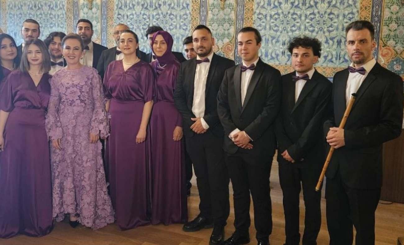 İstanbul Üniversitesi Devlet Konservatuarı öğrencileri Gazze için konser verdi