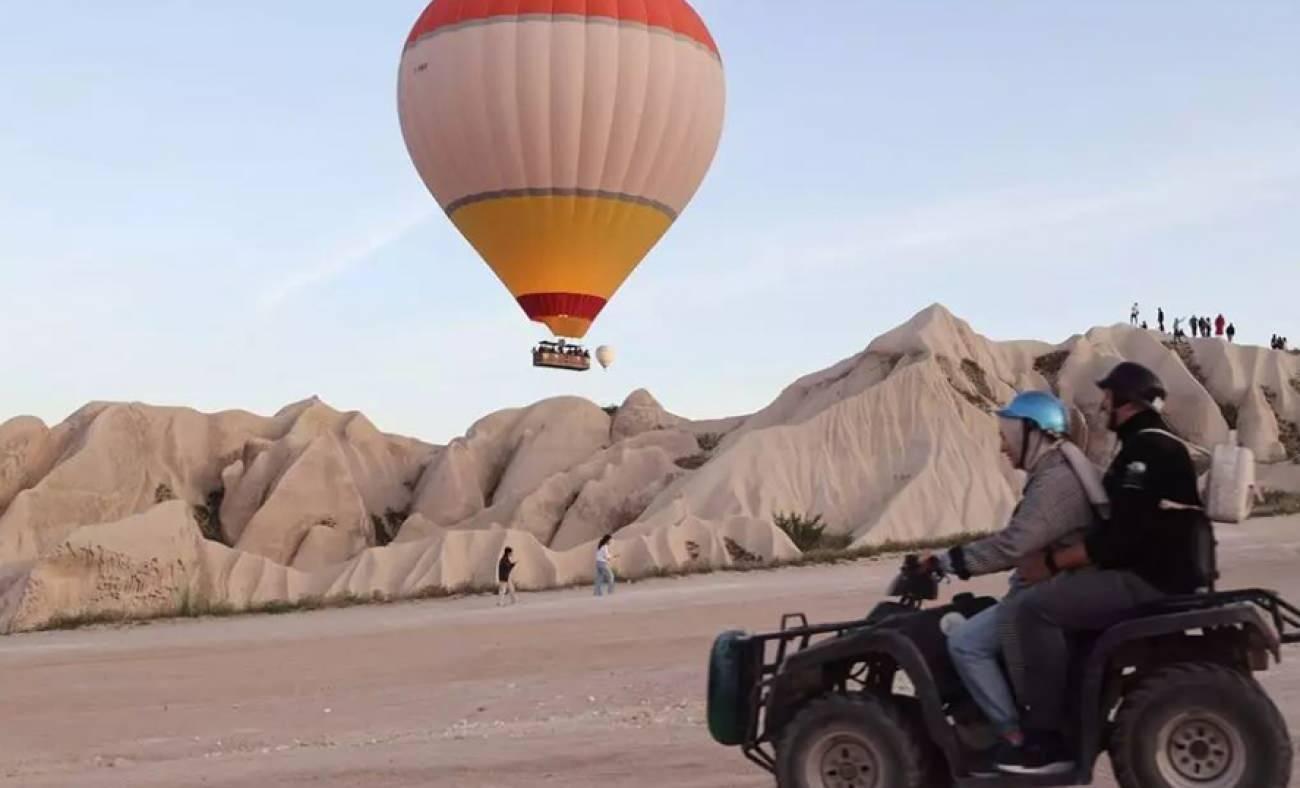 Kapadokya’da sadece balonlar değil turizm rakamları da uçtu!
