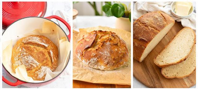Sadece 4 malzeme ile taş fırın ekmeği yapın! Mayasız artizan ekmeği tarifi, nasıl yapılır?