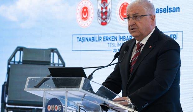 Milli Savunma Bakanı Güler, Erken İhbar Radar Sistemleri Teslimat Töreni'nde konuştu