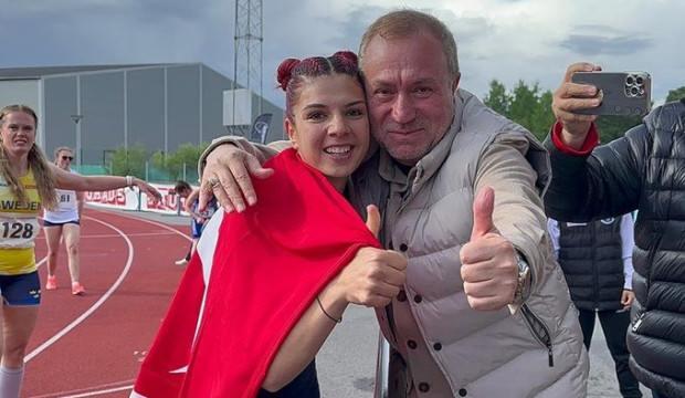 Milli sporcu Esra Bayrak, Avrupa şampiyonu