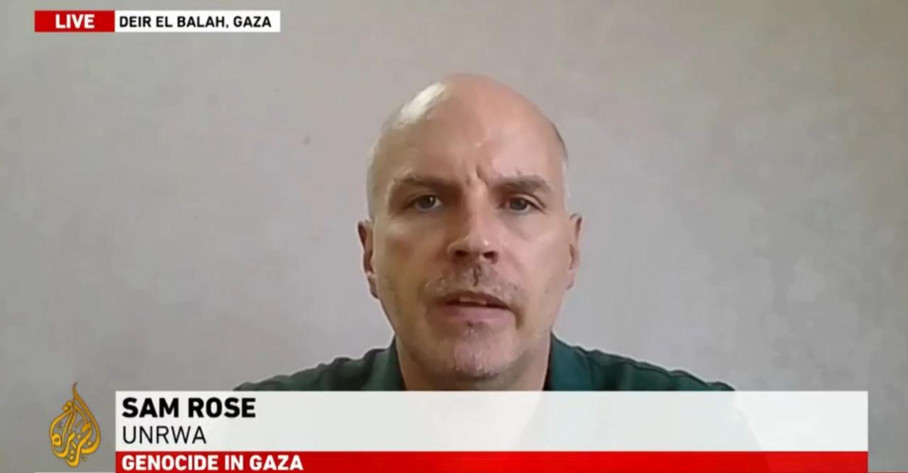 Birleşmiş Milletler Filistinli Mültecilere Yardım ve Bayındırlık Ajansı (UNRWA) Planlama Direktörü Sam Rose