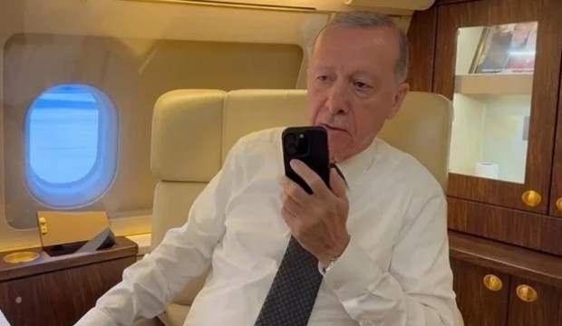 Cumhurbaşkanı Erdoğan'dan tebrik telefonu