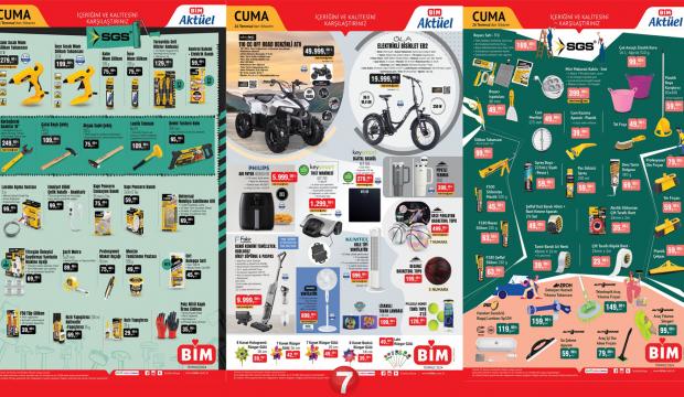 BİM Aktüel 26 Temmuz 2024 Kataloğu Yayınlandı! Off Road ATV, elektrikli bisiklet, kablosuz süpürge