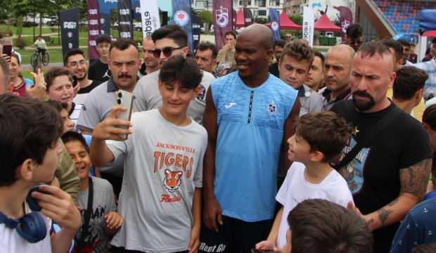 Trabzon'da Nwakaeme'ye yoğun ilgi