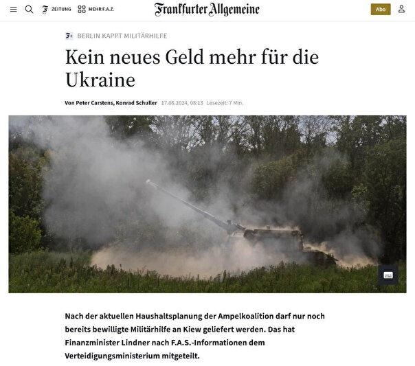 Frankfurter Allgemeine gazetesinin 