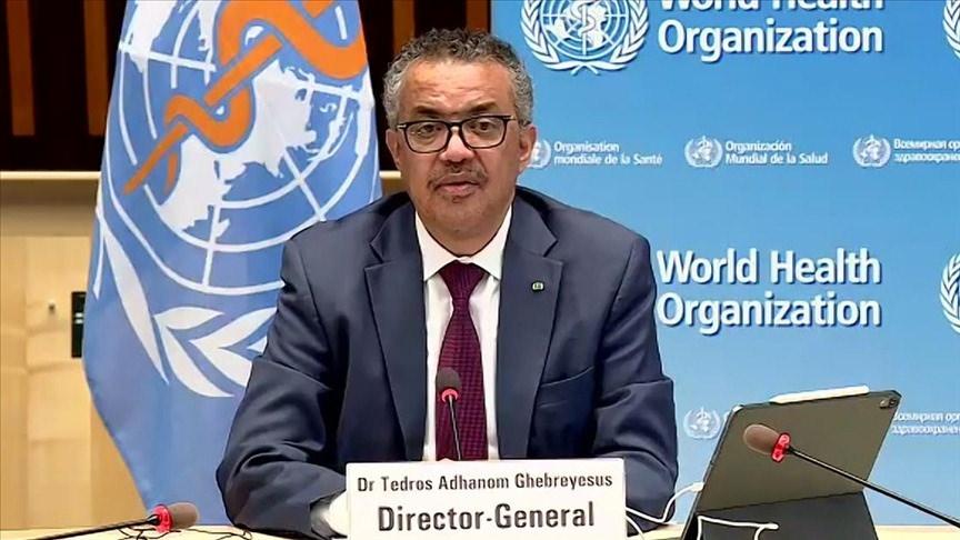 Dünya Sağlık Örgütü (DSÖ) Genel Direktörü Tedros Adhanom Ghebreyesus