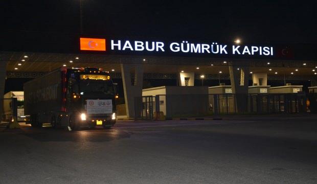 Habur Sınır Kapısı'nda hareketli anlar