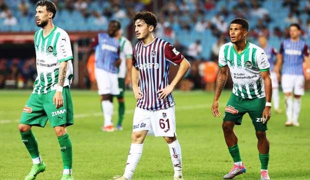 Trabzonspor, Avrupa'ya veda etti!