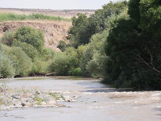 Narin'in cansız bedeninin bulunduğu dere yatağı.