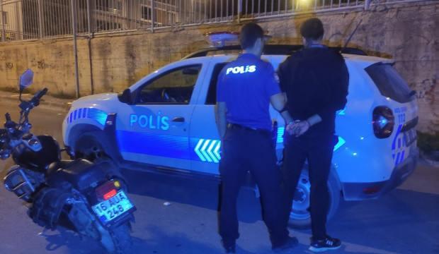 Motosiklet çalacaktı, karşısında polisi buldu