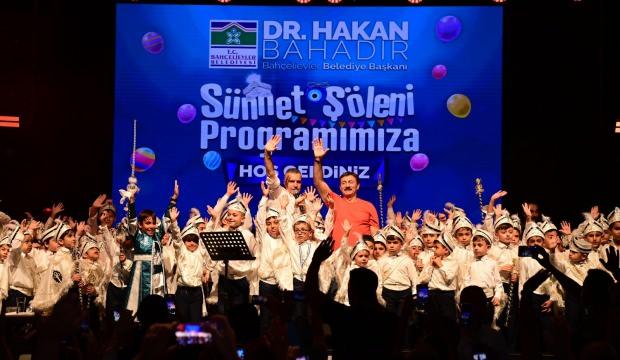 Bahçelievler'de toplu sünnet şöleni: 500 çocuk sünnet edildi