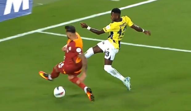 Kadıköy'de tartışılan anlar! Fenerbahçe'nin penaltısı doğru mu?