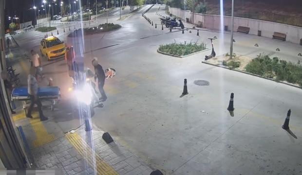 Filmleri aratmayacak olay: &Ouml;nce vurdular, sonra hastaneye yetiştirdiler