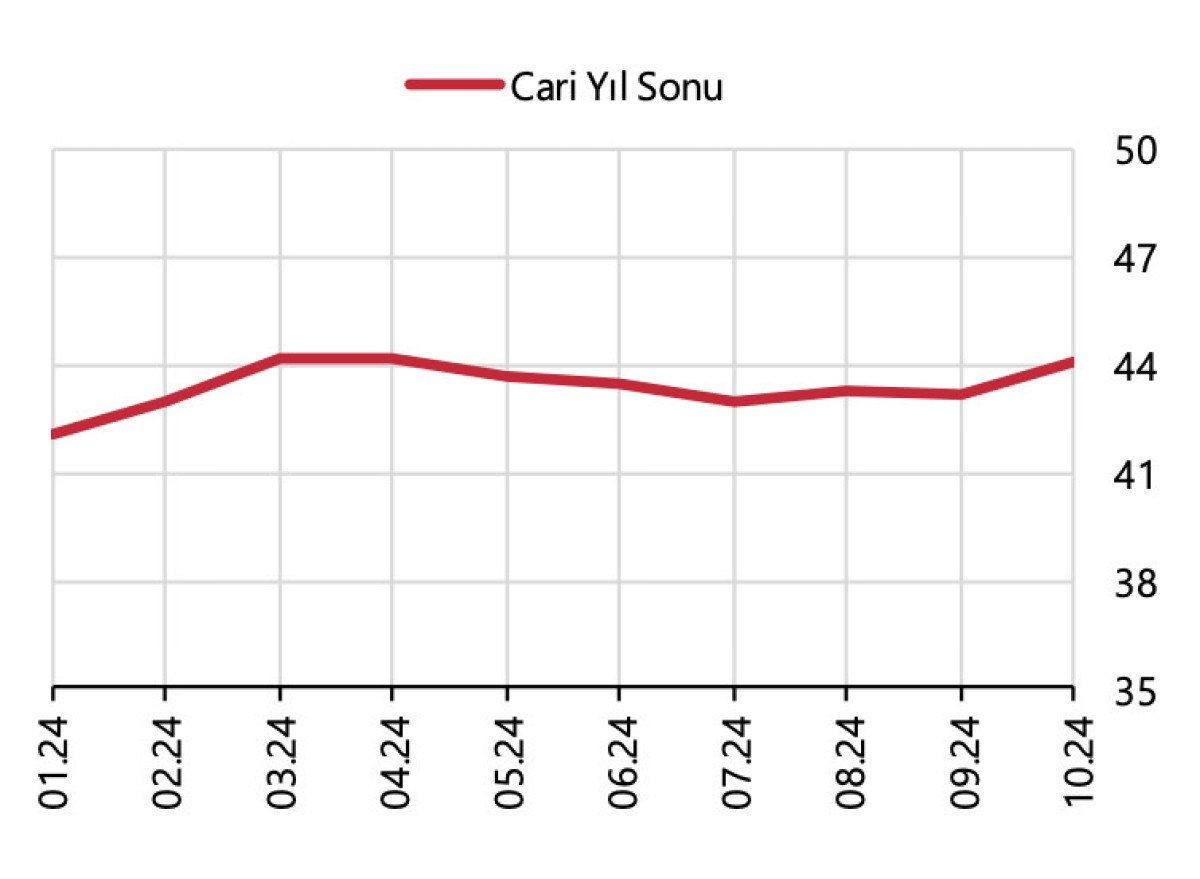 2024 YIL SONU ENFLASYON BEKLENTİSİ