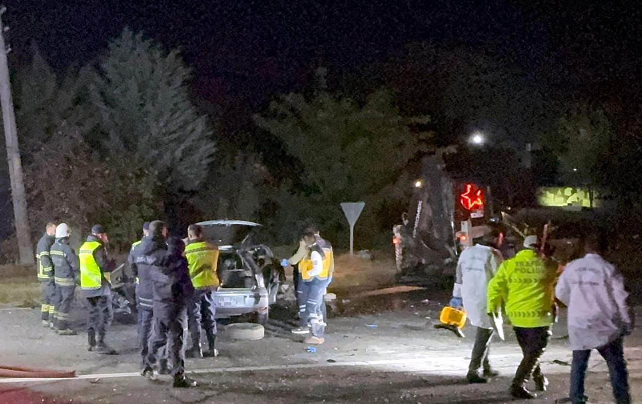 Tekirdağ'da katliam gibi kaza: 5 vatandaş öldü