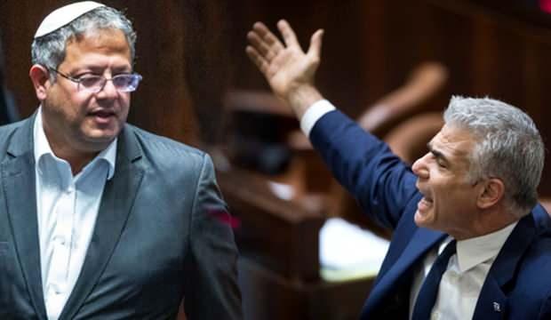 İsrail parlamentosunda kavga! Lapid ile Ben-Gvir birbirine girdi: Tarihimizin en büyük...
