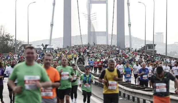 İstanbul Maratonu'na yabancı atletler damga vuruyor