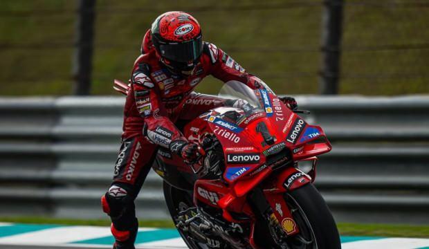 MotoGP Malezya Grand Prix'sini Francesco Bagnaia kazandı