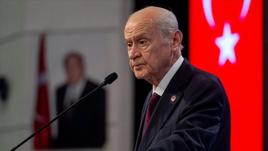 MHP Genel Başkanı Devlet Bahçeli.