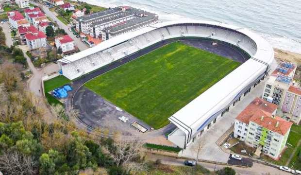 Sinop Şehir Stadı kapılarını açmaya hazırlanıyor