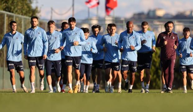 Trabzonspor, Fenerbahçe maçı hazırlıklarına başladı