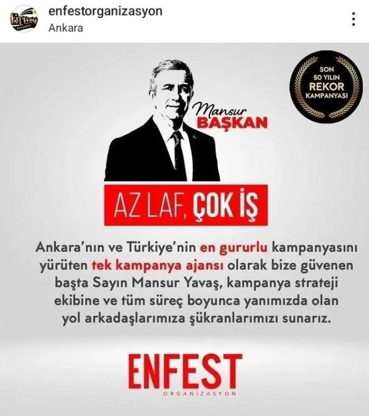 Enfest Organizasyon'un paylaşımı