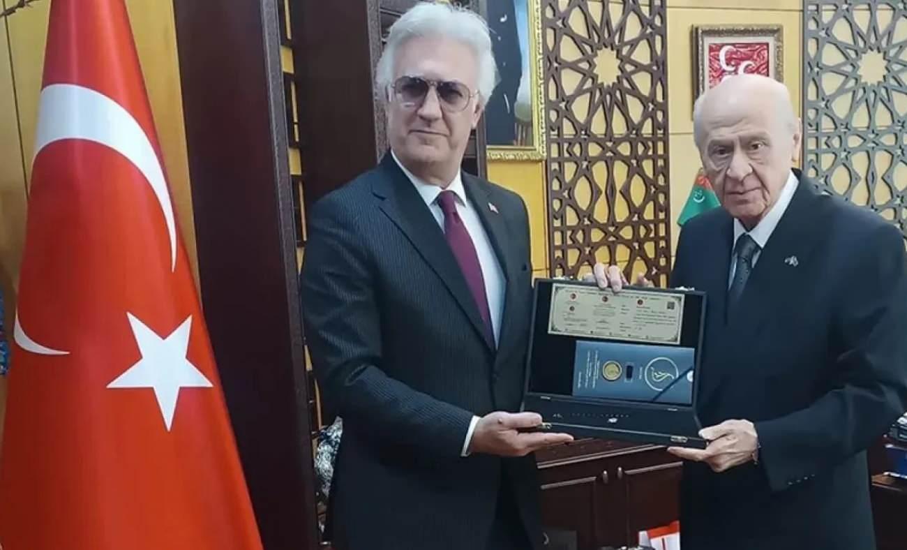 Tamer Karadağlı'dan Devlet Bahçeli'ye ziyaret!