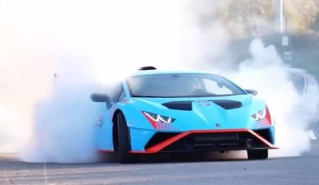 Zayn Sofuoğlu, Lamborghini ile şov yaptı! Sosyal medyada gündem oldu