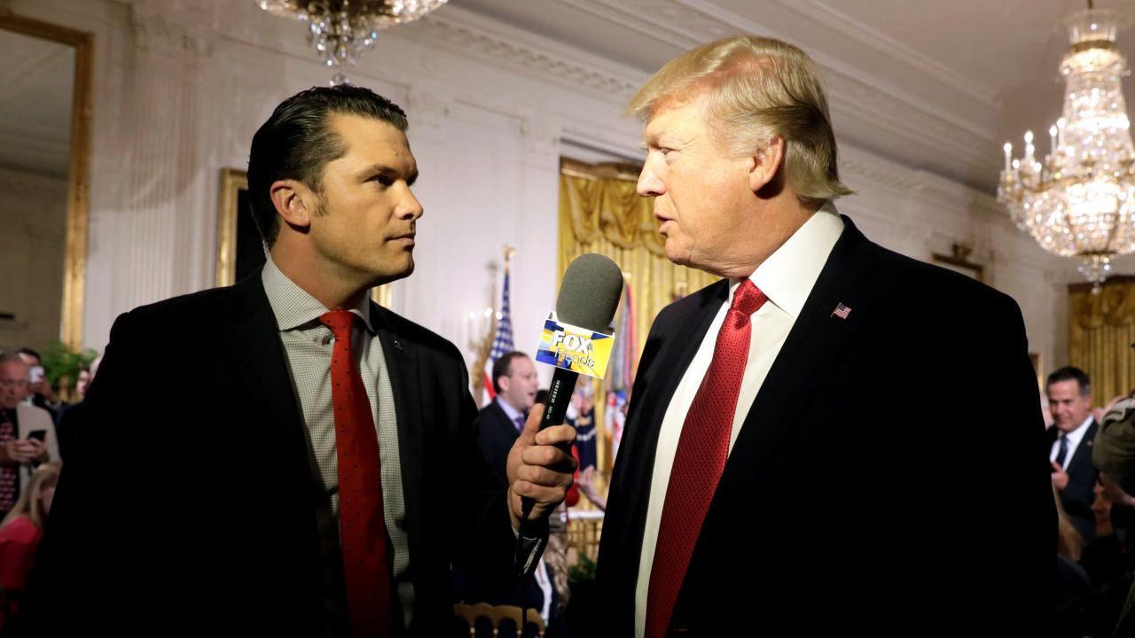 Pete Hegseth ve Donald Trump