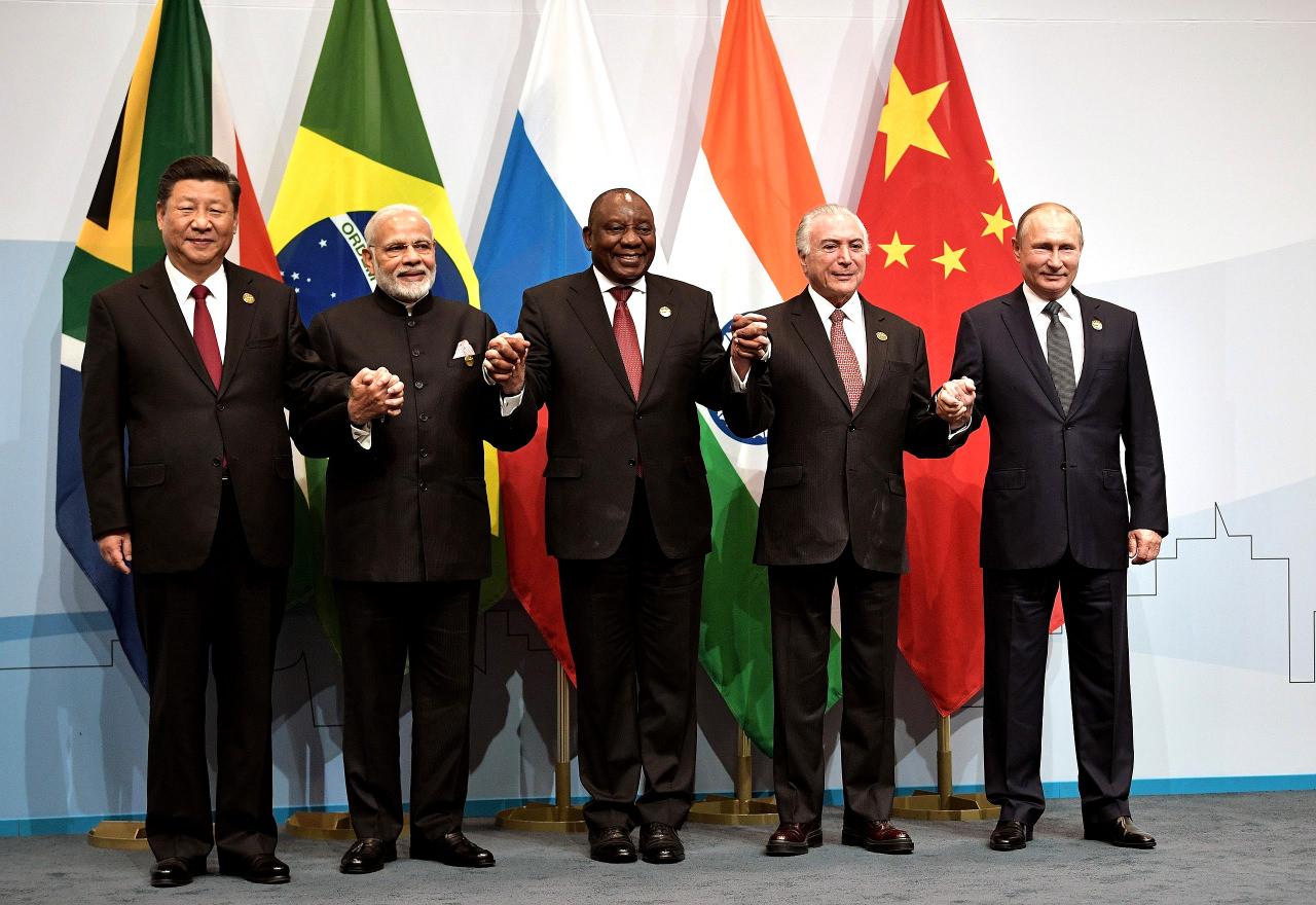 BRICS kurucu ülkelerinin Devlet Başkanları