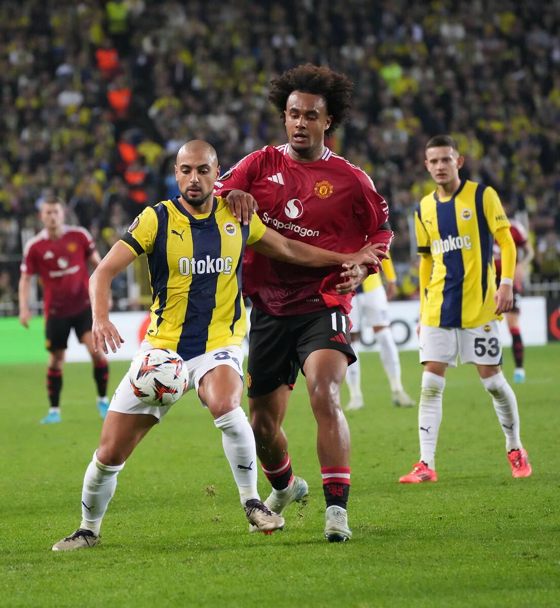 Amrabay - Zirkzee / Fenerbahçe - Manchester United maçından