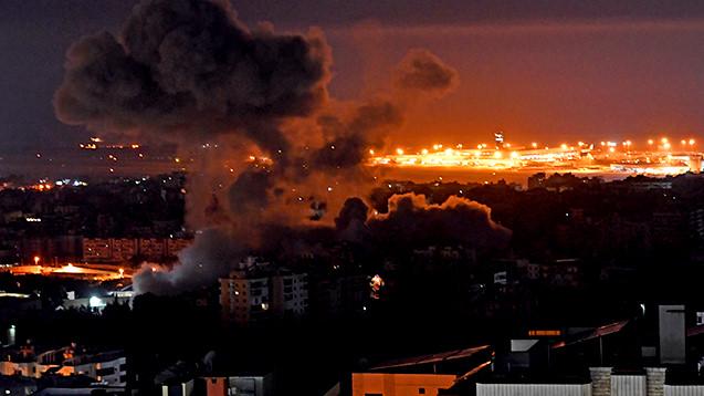 İsrail ordusunun Lübnan'ın güneyine düzenlediği saldırı