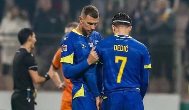 Dzeko yetmedi! Bosna Hersek bir alt lige d&uuml;şt&uuml;