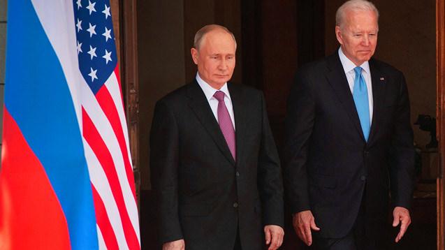 Vladimir Putin ve 46'ncı ABD Başkanı Joe Biden