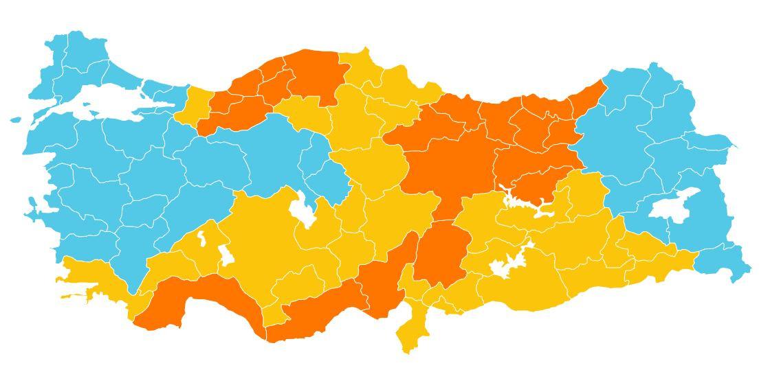 METEOROLOJİ, HAVA DURUMU, İL İL SON DURUM