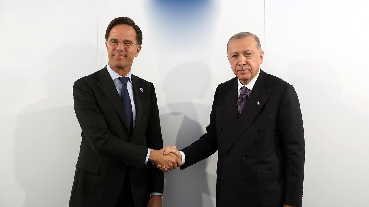 Mark Rutte ve Cumhurbaşkanı Erdoğan Suriye meselesini konuştu.