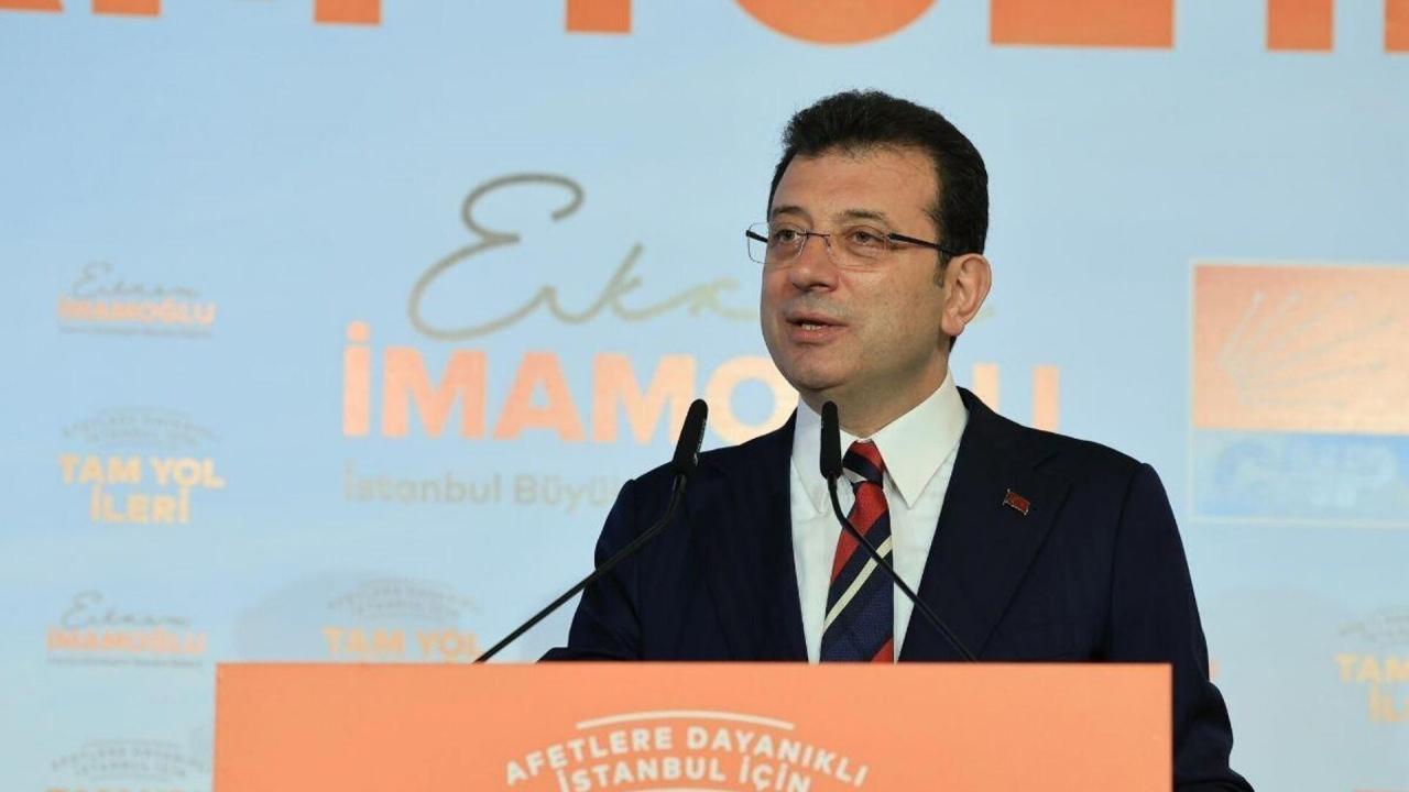 CHP'li İBB Başkanı Ekrem İmamoğlu