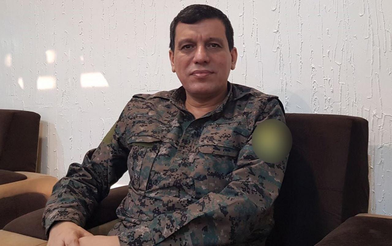 PKK/YPG terörist elebaşı Mazlum Abdi